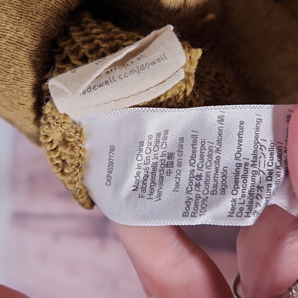 MWL Madewell Airyterry Sweatshirt Dress - Picture 10 of 10